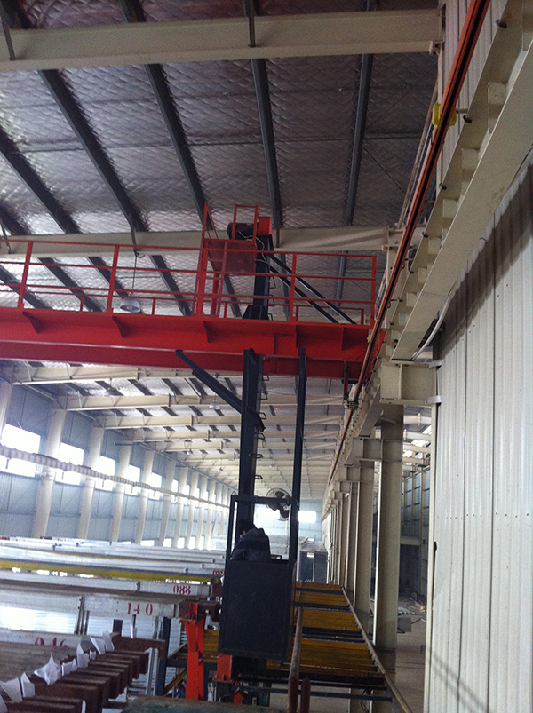 铝型材专用吊车2t+2t